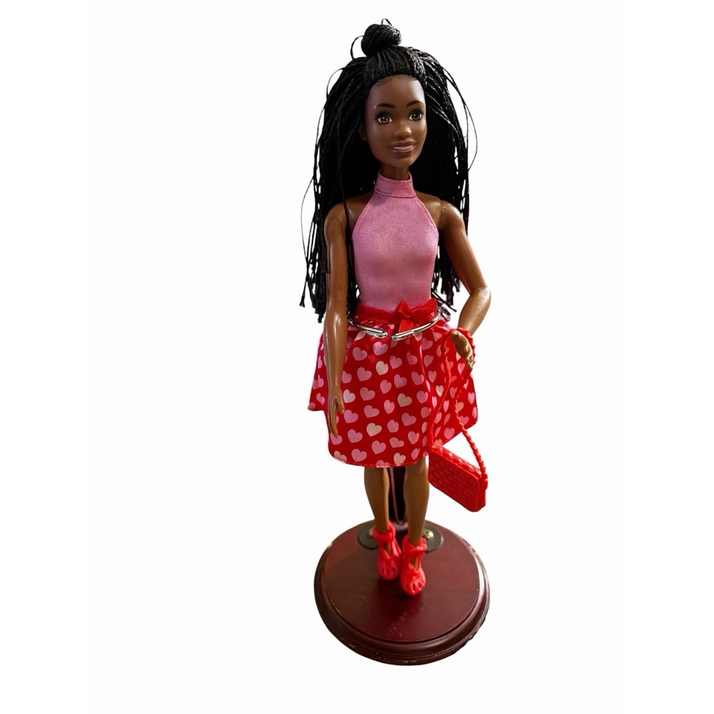 Barbie‎ Big CityDreams Doll African American Brooklyn Dressed Braided Hair Purse - Picture 2 of 7